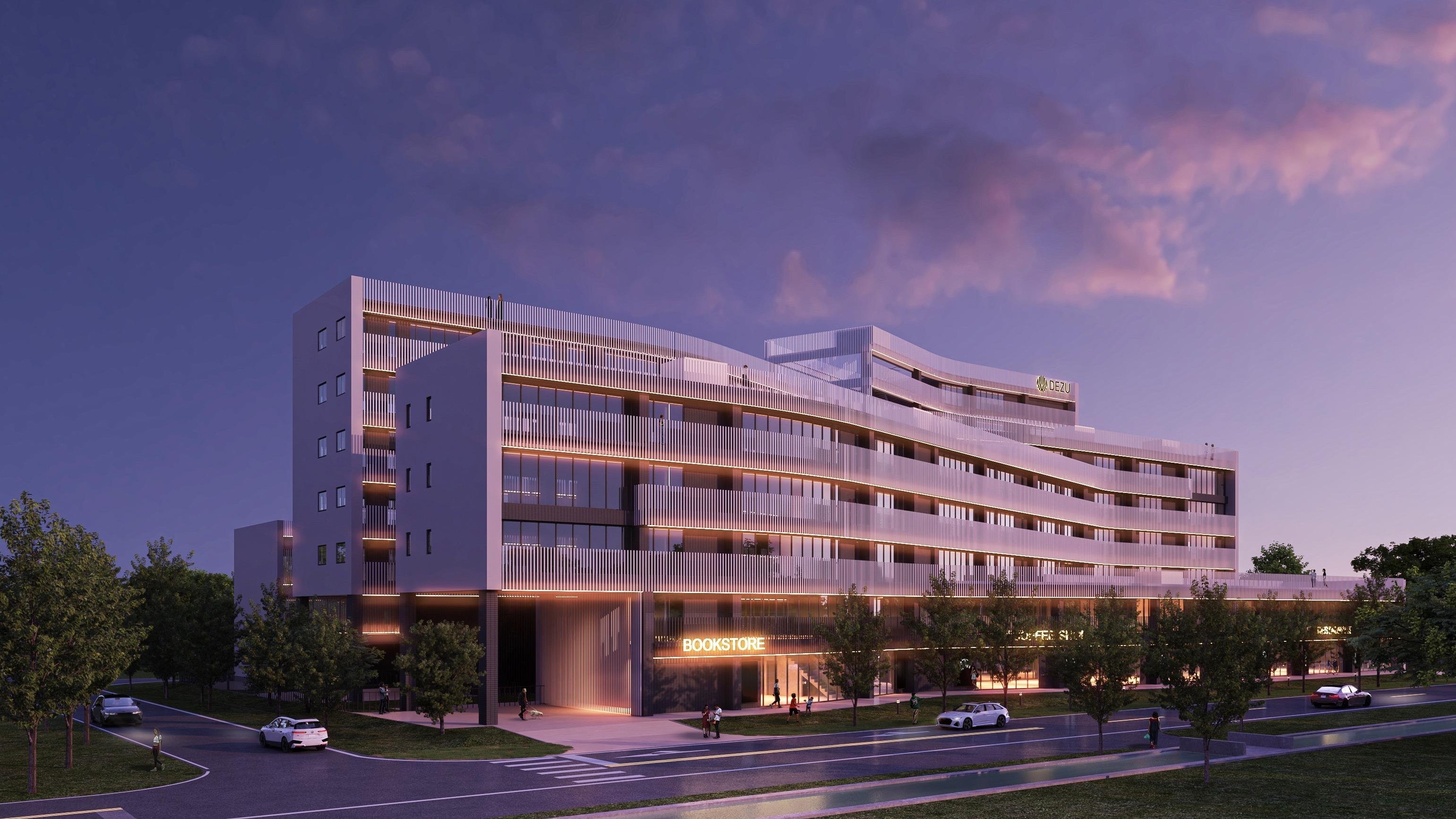 TSUTAYA BOOKSTORE出店予定の宜蘭の商業施設です