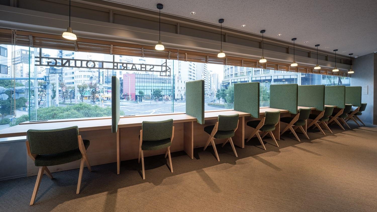 「SHARE LOUNGE Olive LOUNGE 南森町」が11月25日オープンの説明画像です