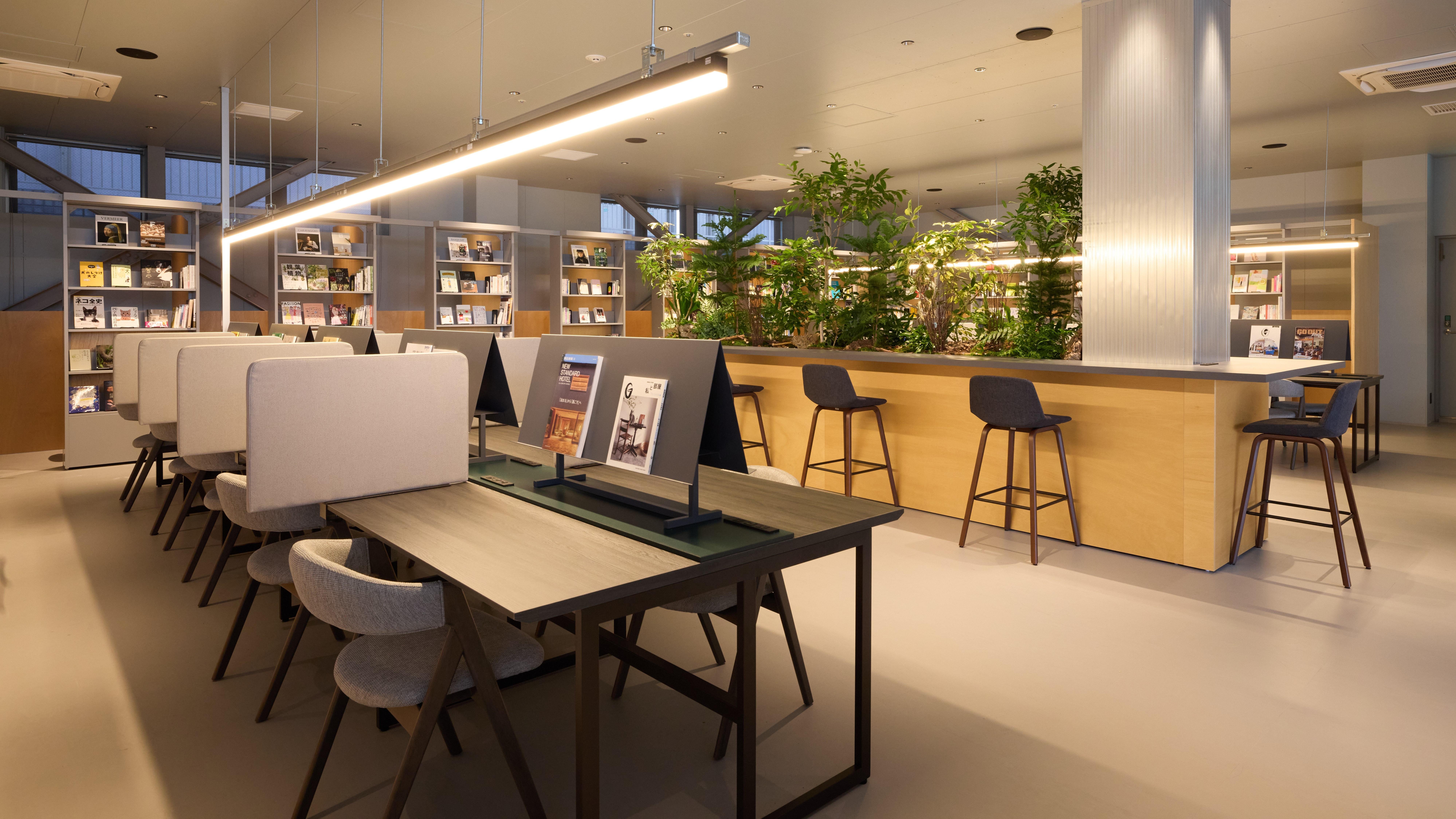 「SHARE LOUNGEフォレストスクエア仙川」の店内画像です。