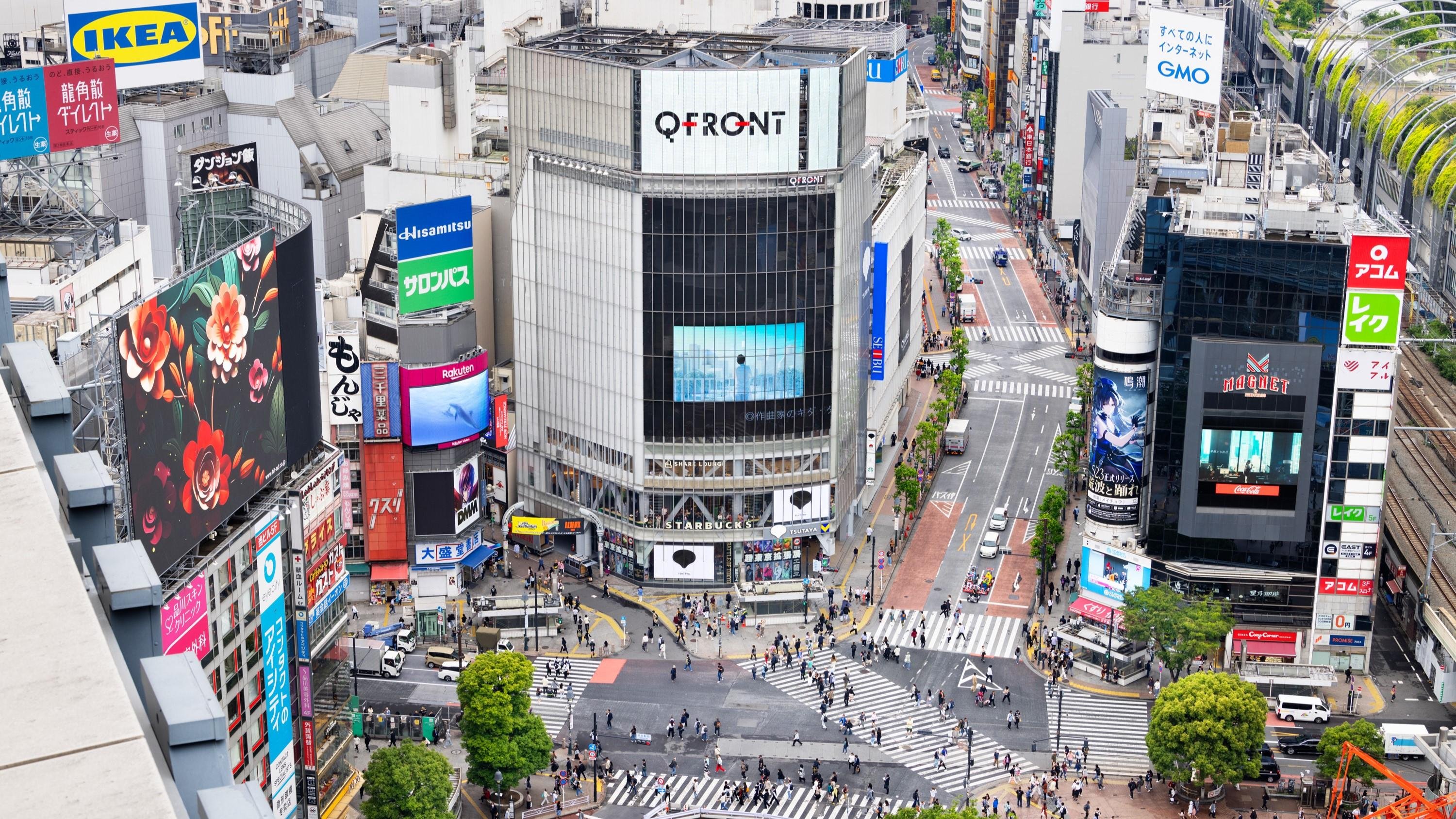 SHIBUYA TSUTAYA外観画像です