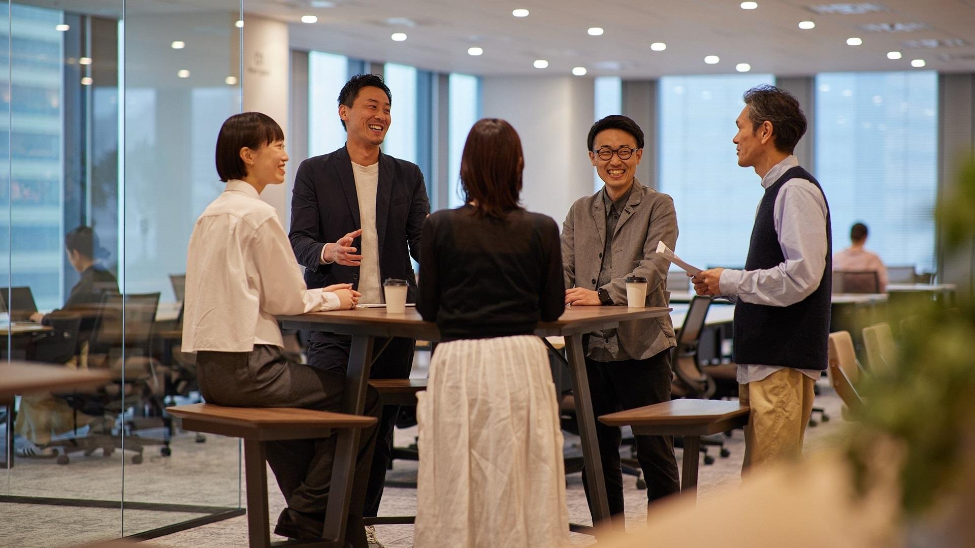 働き方をデザインする──「ABW」の考え方をもとにした、新オフィスの挑戦の説明画像です。